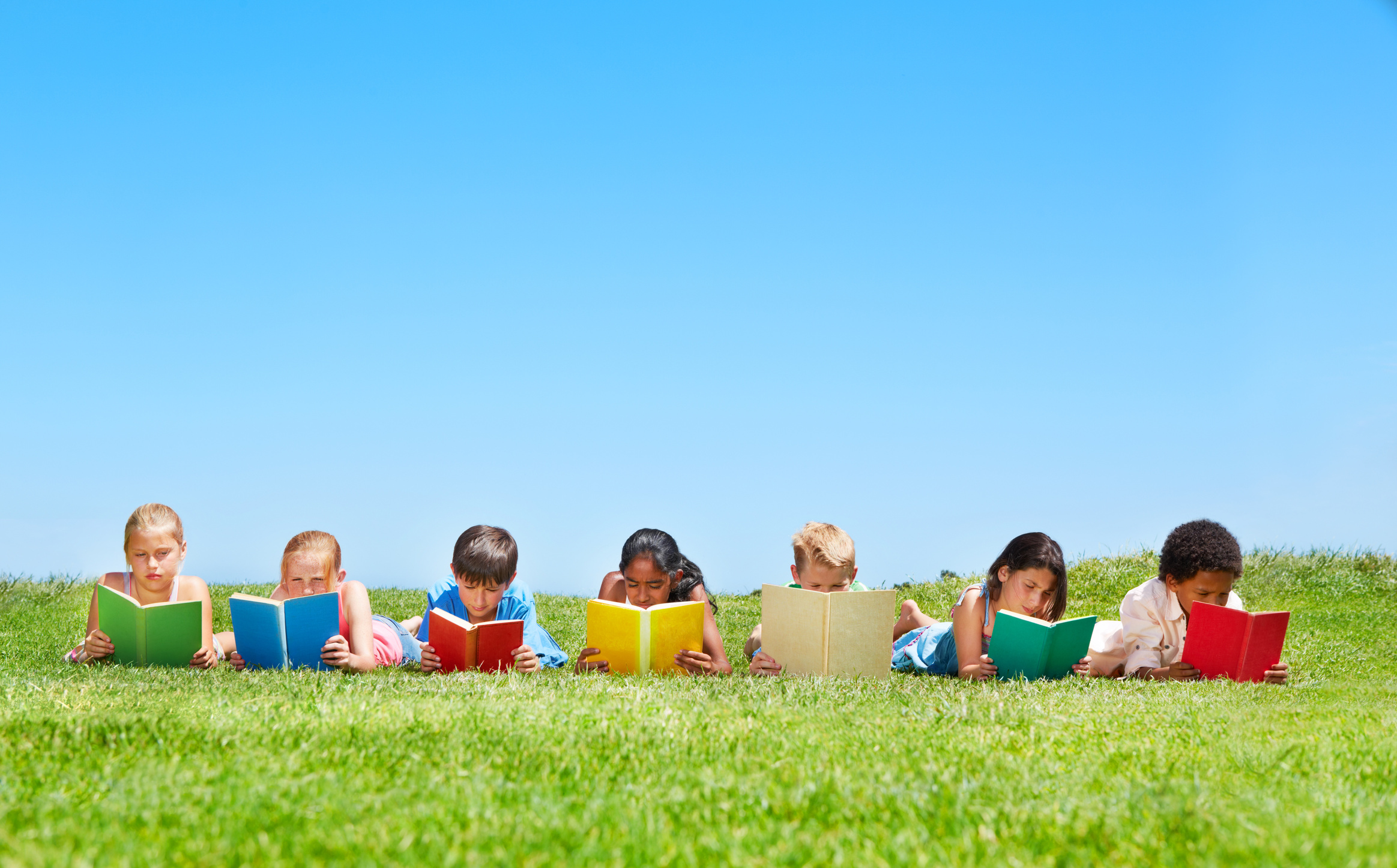 Reading in the park