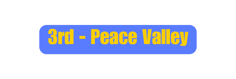 3rd Peace Valley