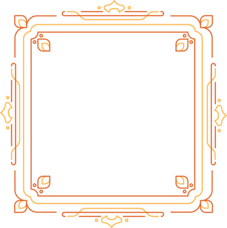 Elegant Ornate Profile Picture Frame